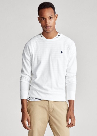 Polo Ralph Lauren Cotton Spa Terry Sweatshirt Herre Danmark (WBSRJ5374)